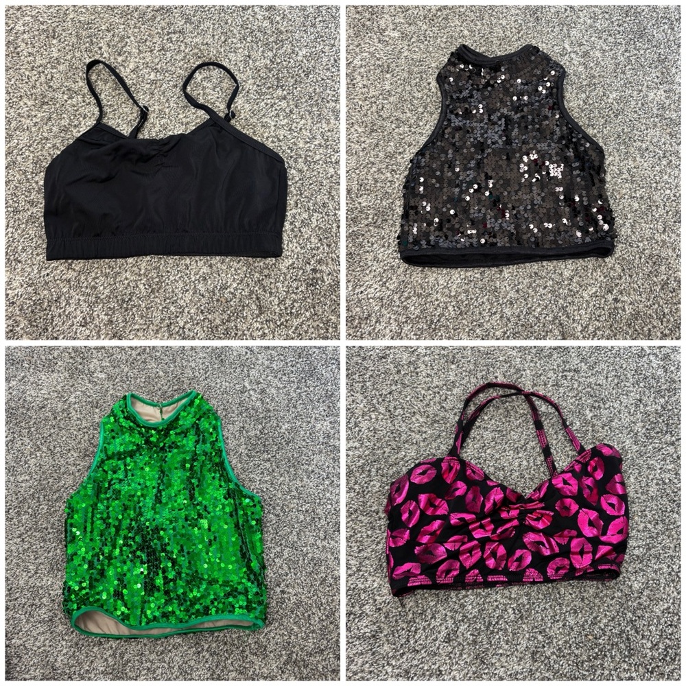 Bundle of 4 Dance Jazz Tops